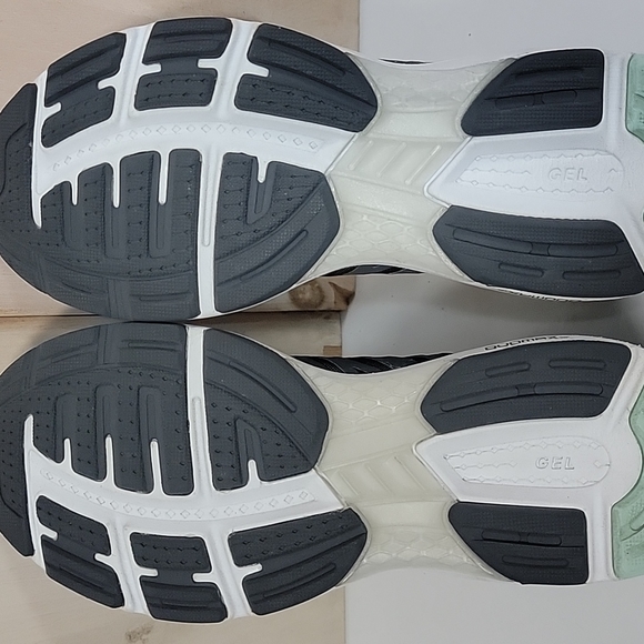 Asics Womens Gel Exalt 4 T7E5N Gray Teal Running Shoes Sneakers Size 8 - Picture 7 of 9